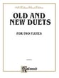 OLD AND NEW DUETS FLUTE cover